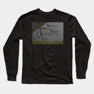 Mud Puddle Reflection Long Sleeve T-Shirt